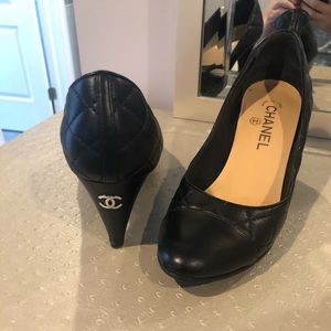 Chanel Black Shoes